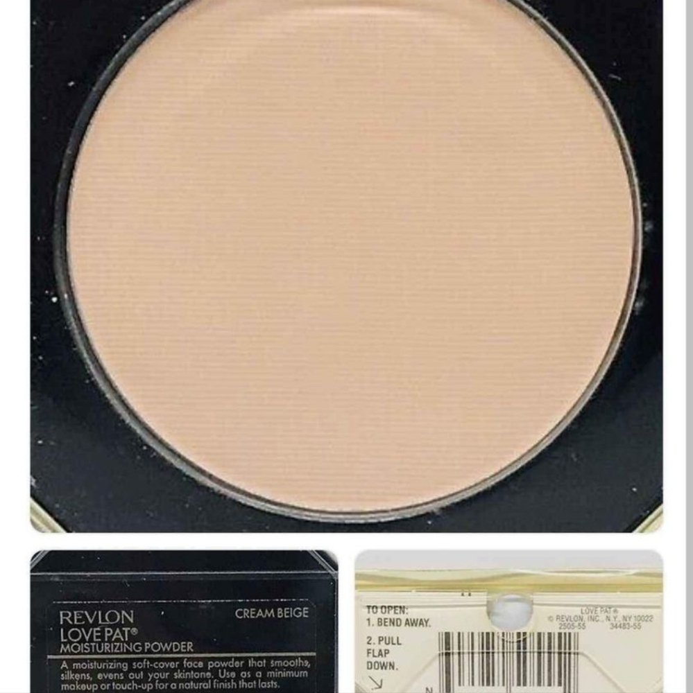 Revlon Love Pat Moisturizing Powder Cream Beige ~ New- unopened